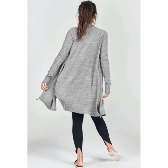 Joah Brown Luna Cardigan in Light Gray Size M/L - Picture 2 of 10